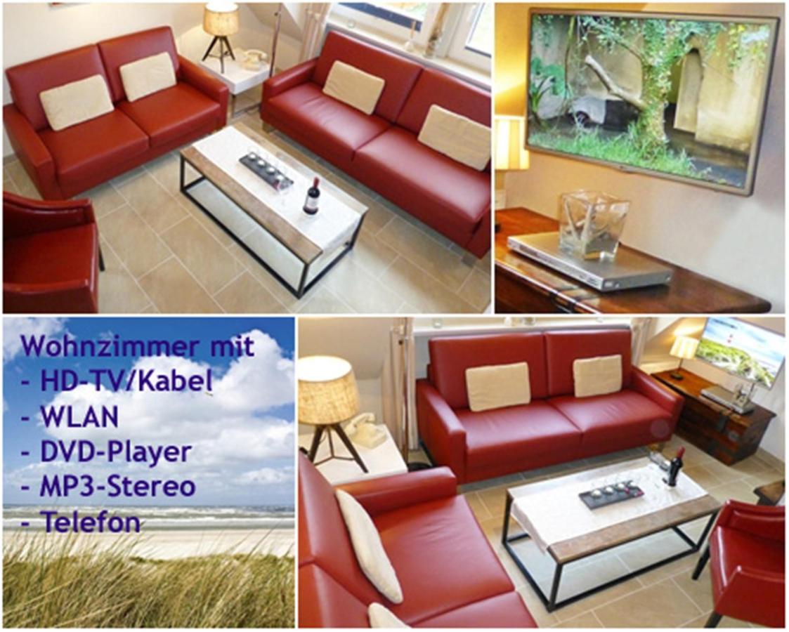 3-zimmer-ferienwohnung Deichwiese 1-3 Personen * Westerland